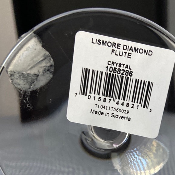 SOLD.  Waterford Crystal LISMORE DIAMOND toasting Champagne flute - Picture 11 of 11